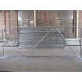 new design different types of galvanized steel farm metal gates